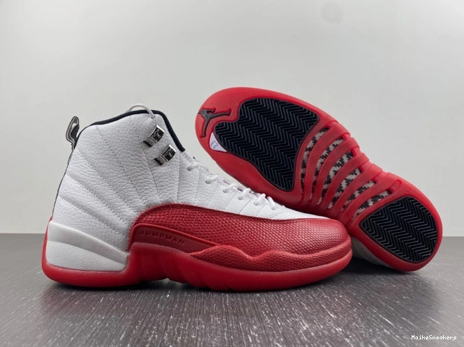 MaikeSneakers Jordan Retro 12 130690-110 Air Cherry 0726